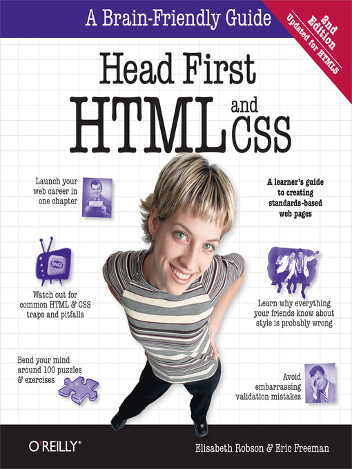 Title details for Head First HTML and CSS by Elisabeth Robson - Available